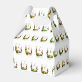 Gable Favor Box Snowman Geschenkschachtel (Rückseite)