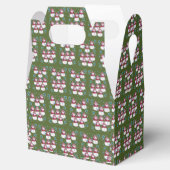 Gable Favor Box Snowman Geschenkschachtel (Geöffnet)