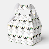 Gable Favor Box Snowman Geschenkschachtel (Vorderseite)
