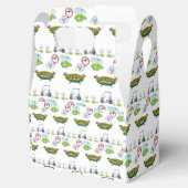 Gable Favor Box Sports Geschenkschachtel (Geöffnet)