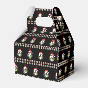 Gable Favor Box Weihnachten Geschenkschachtel
