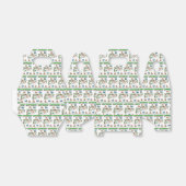 Gable Favor Box Weihnachten Geschenkschachtel (Ungefaltet)