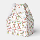 Gable Favor Box Weihnachten Geschenkschachtel (Rückseite)