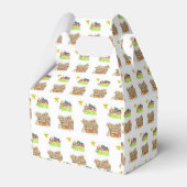 Gable Favor Box Weihnachten Geschenkschachtel (Rückseite)