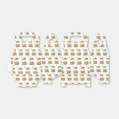 Gable Favor Box Weihnachten Geschenkschachtel (Ungefaltet)