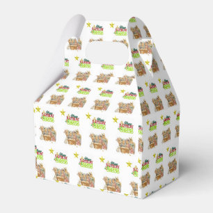 Gable Favor Box Weihnachten Geschenkschachtel