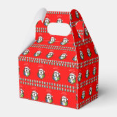 Gable Favor Box Weihnachten Geschenkschachtel (Rückseite)