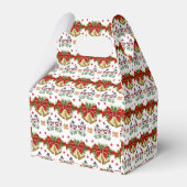 Gable Favor Box Weihnachten Geschenkschachtel (Rückseite)