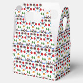 Gable Favor Box Weihnachten Geschenkschachtel (Geöffnet)