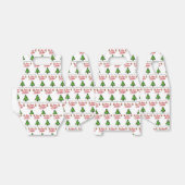 Gable Favor Box Weihnachten Geschenkschachtel (Ungefaltet)