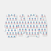 Gable Favor Box Weihnachten Geschenkschachtel (Ungefaltet)