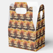 Gable Favor Box Weihnachten Geschenkschachtel (Geöffnet)