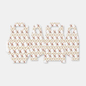 Gable Favor Box Weihnachten Geschenkschachtel (Ungefaltet)