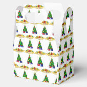 Gable Favor Box Weihnachten Geschenkschachtel (Geöffnet)