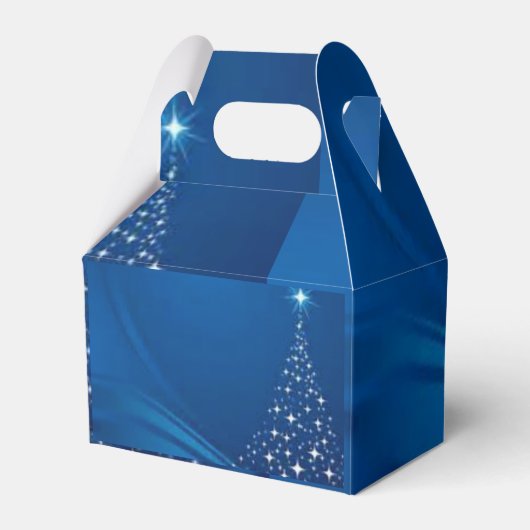 Gable Favor Box Weihnachten Geschenkschachtel (Vorderseite)