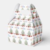 Gable Favor Box Weihnachten Geschenkschachtel (Vorderseite)