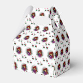 Gable Favor Box Weihnachten Geschenkschachtel (Rückseite)