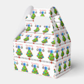 Gable Favor Box Weihnachten Geschenkschachtel (Rückseite)