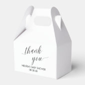 Gable Fevor Box Modern Minimalistisch Simple Geschenkschachtel (Vorderseite)