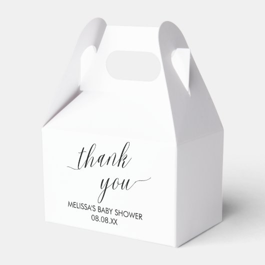 Gable Fevor Box Modern Minimalistisch Simple Geschenkschachtel (Vorderseite)