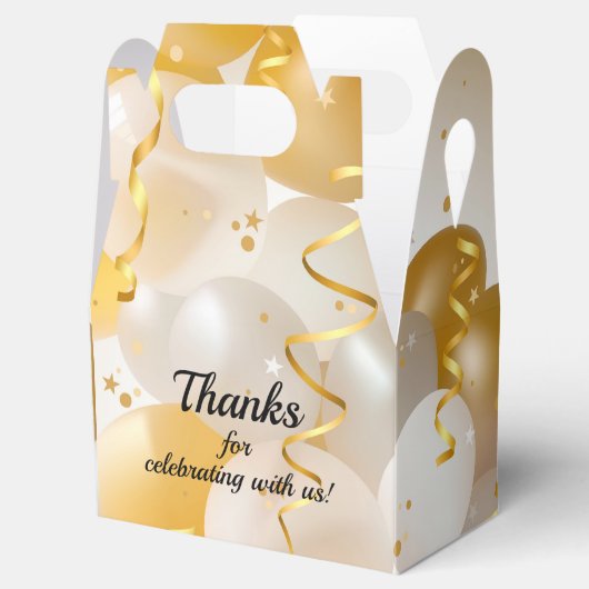 Gable-Party Geschenkschachtel (Geöffnet)