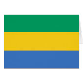 Gabon Flag (Vorderseite (Horizontal))