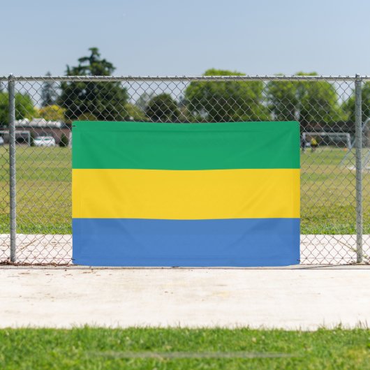 Gabon Flag Banner (InSitu)
