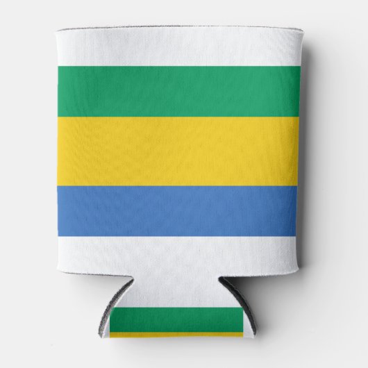 Gabon Flag Dosenkühler (Vorderseite)