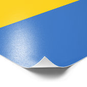 Gabon Flag Fotodruck (Ecke)