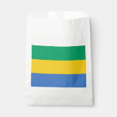 Gabon Flag Geschenktütchen (Vorderseite)