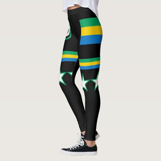 Gabon Flag Leggings (Links)