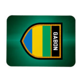 Gabon Flag Magnet (Horizontal)