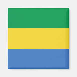 Gabon Flag Magnet