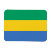 Gabon Flag Magnet (Horizontal)
