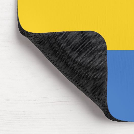 Gabon Flag Mousepad (Ecke)