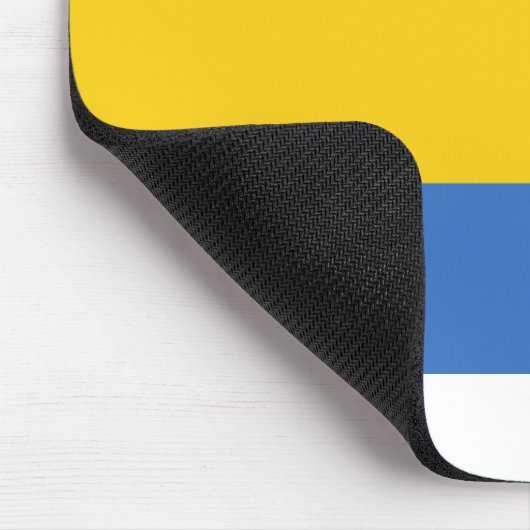 Gabon Flag Mousepad (Ecke)