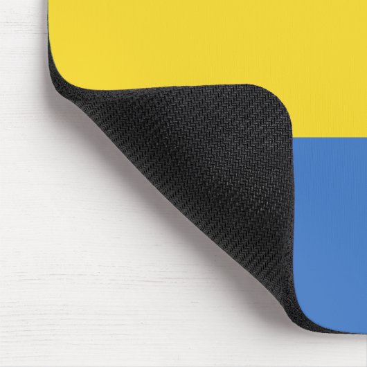 Gabon Flag Mousepad (Ecke)