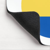 Gabon Flag Mousepad (Ecke)
