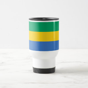 Gabon Flag Reisebecher