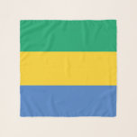 Gabon Flag Schal<br><div class="desc">Patriotische Flagge von Gabun.</div>