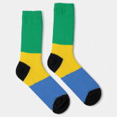 Gabon Flag Socken (Rechts)
