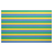Gabon Flag Stoff (Fat Quarter (45,7 x 55,9 cm))
