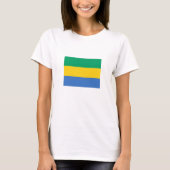 Gabon Flag T-Shirt (Vorderseite)