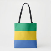 Gabon Flag Tasche (Vorderseite)
