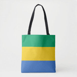 Gabon Flag Tasche