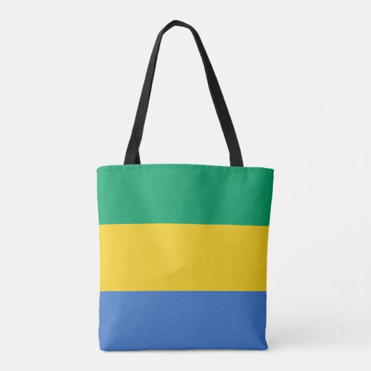 Gabon Flag Tasche (Rückseite)