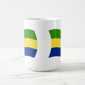 Gabon Flag Tasse (Mittel)