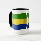 Gabon Flag Tasse (Vorderseite Links)