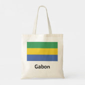 Gabon Flag Tragetasche (Rückseite)