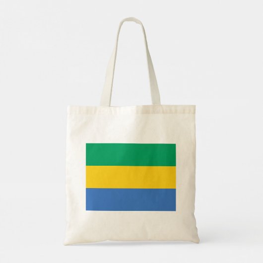 Gabon Flag Tragetasche (Rückseite)